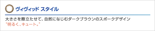 ヴィヴィッド スタイル